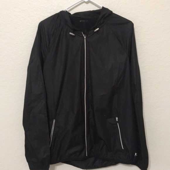 Jackets & Blazers - Black Windbreaker Jacket